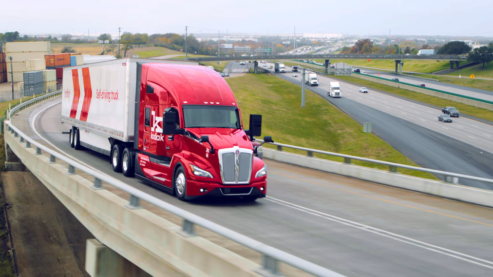 Camion autonomi in test in California