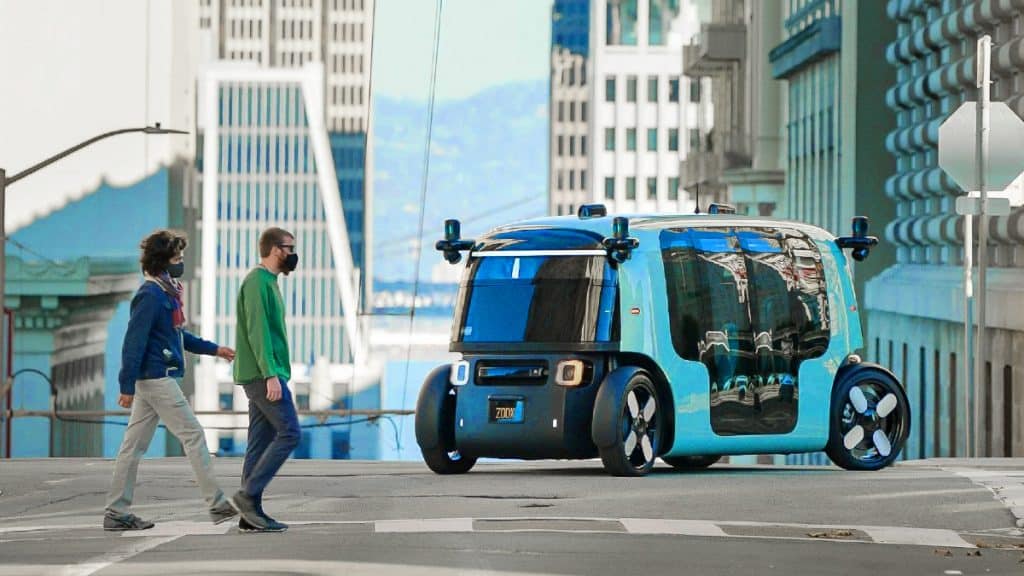 Amazon Zoox robotaxi - guida su strade pubbliche in California. | Elettronauti.it