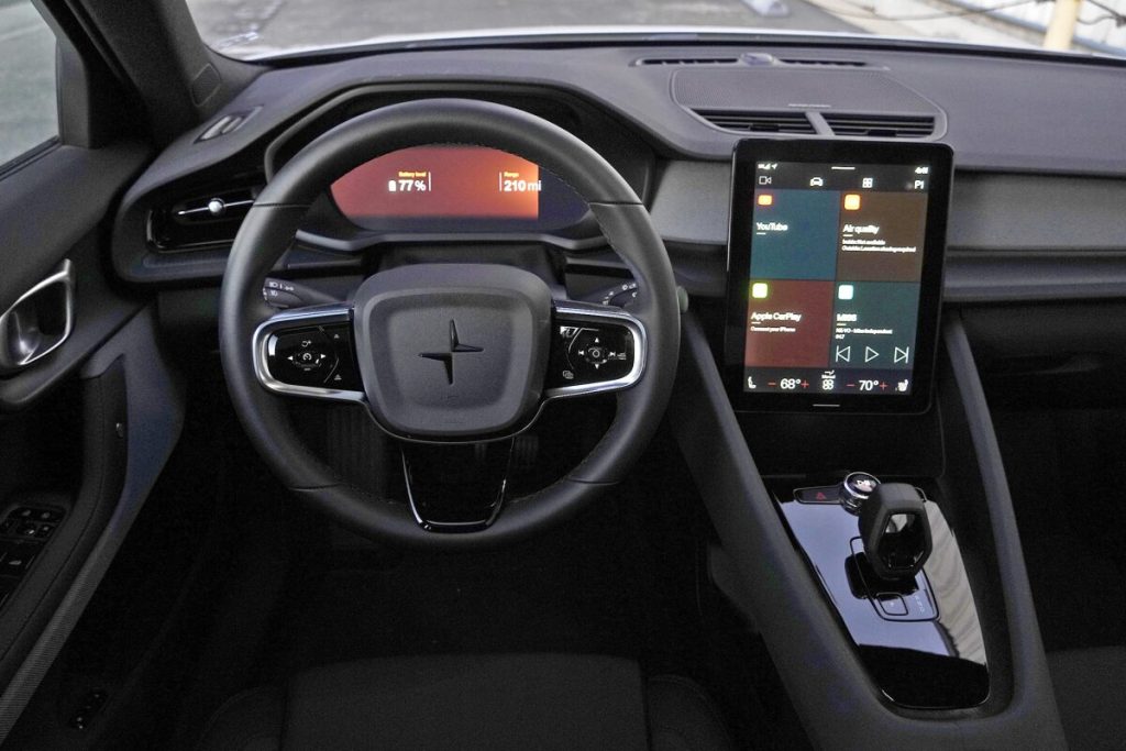 Interni aggiornati Polestar 2 anno modello 2025 - fonte Geely Polestar | Elettronauti.it