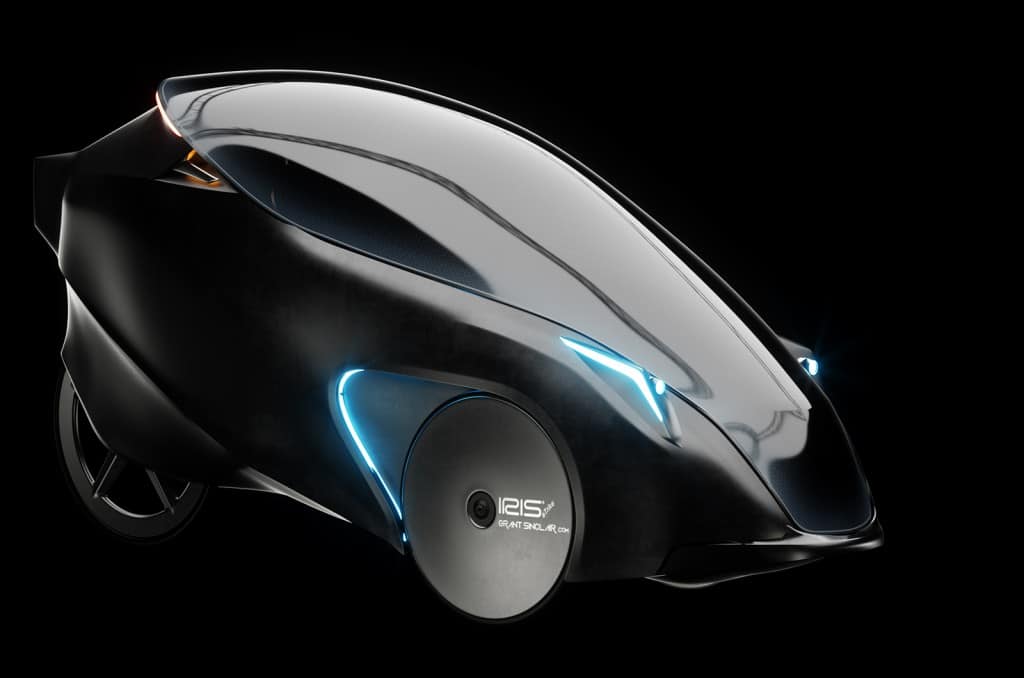 Iris eTrike un successore spirituale del Sinclair C5 | Elettronauti.it