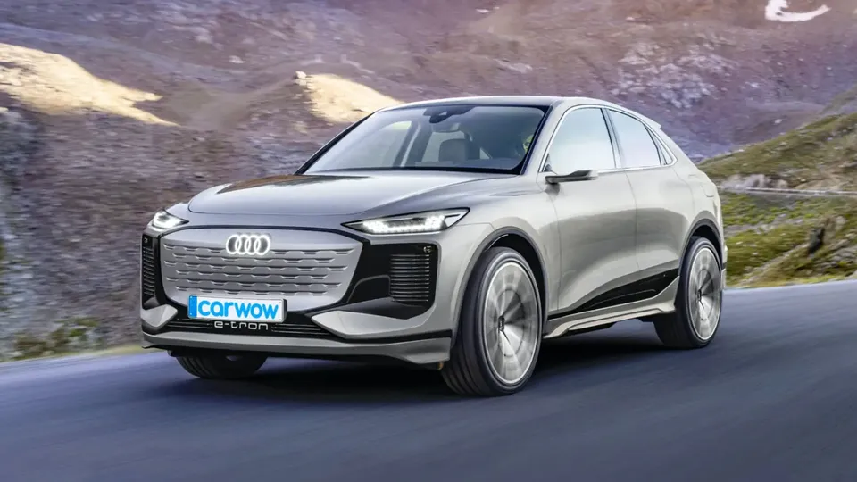 Audi Q6 e-tron Anteriore