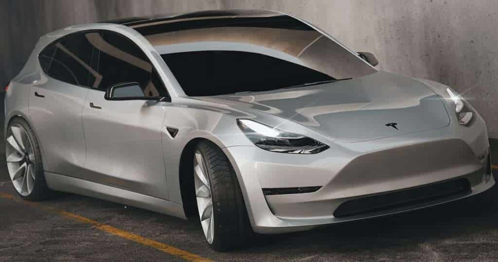 Tesla station wagon
