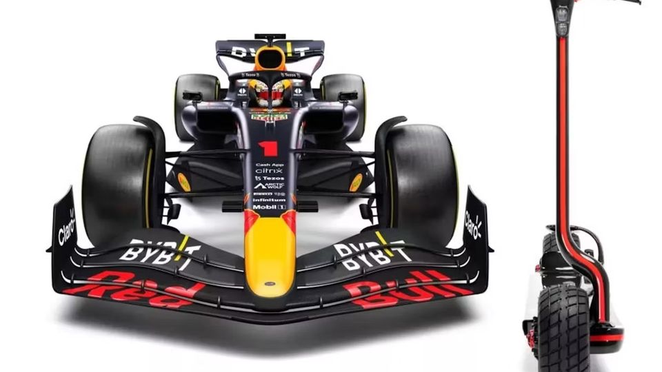 Red Bull lancia i suoi modelli elettrici: presto disponibili a partire da 1100 €...ma sono dei monopattini