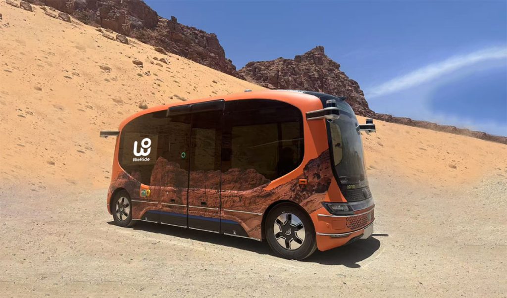 WeRide porta i robotaxi in Arabia Saudita: avviati i test e primi servizi commerciali nel 2025 | Elettronauti.it
