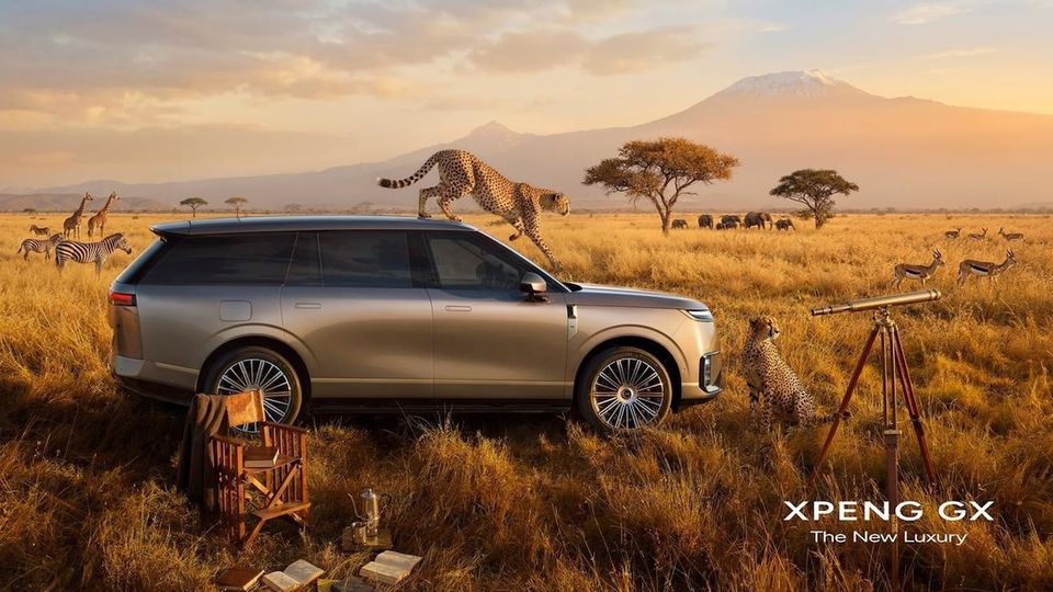Xpeng GX: SUV elettrico a sei posti ispirato a Range Rover