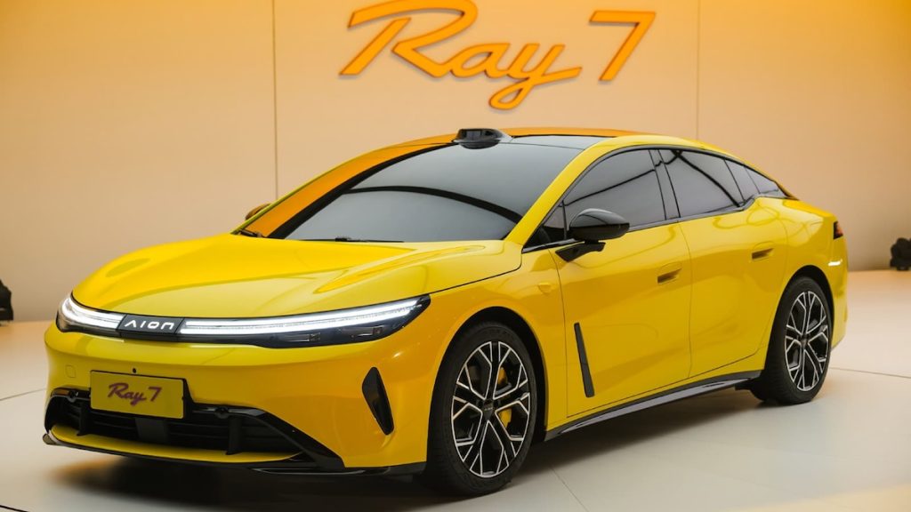 GAC Aion Ray 7, sedan elettrico con Huawei | Elettronauti.it