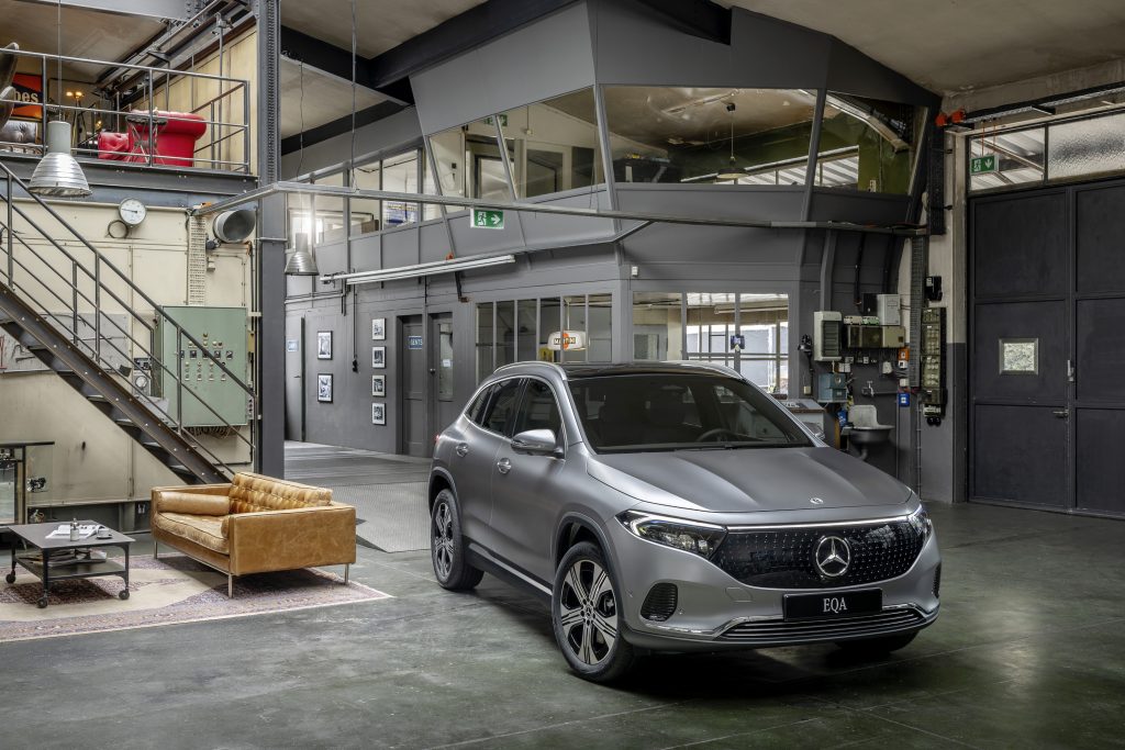 Mercedes-Benz EQA 2024 anteriore | Elettronauti.it