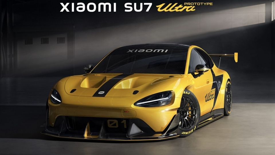 Xiaomi presenta la SU7 Ultra, una hypercar elettrica a 4 porte da 1548 CV