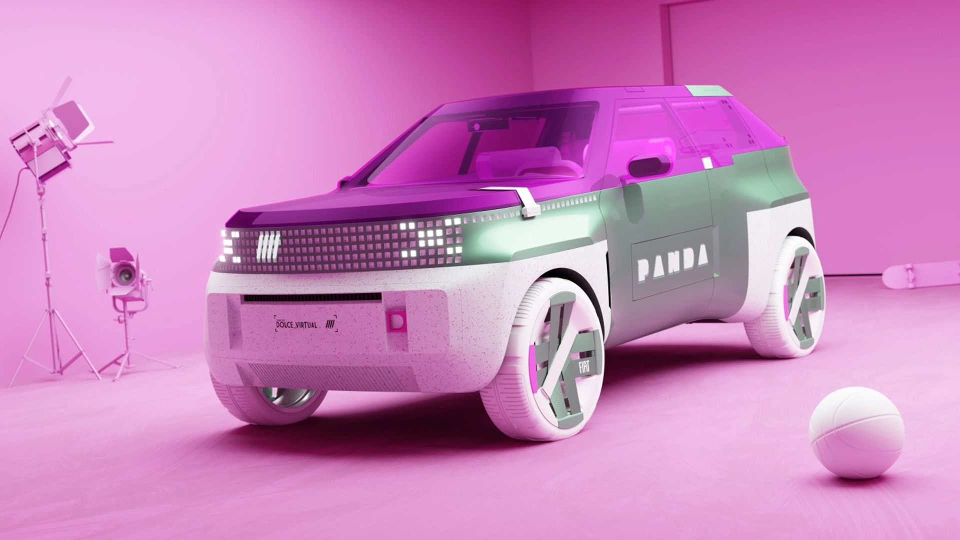 Fiat svela 5 nuove concept car squadrate ispirate alla Panda