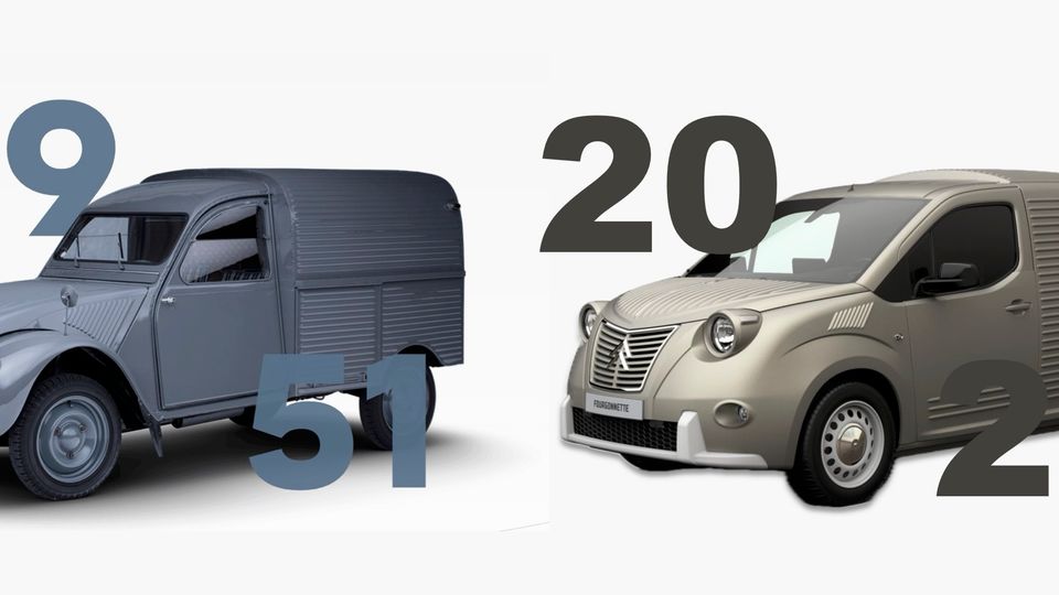 Citroën 2cv fourgonette 1951 - 2023