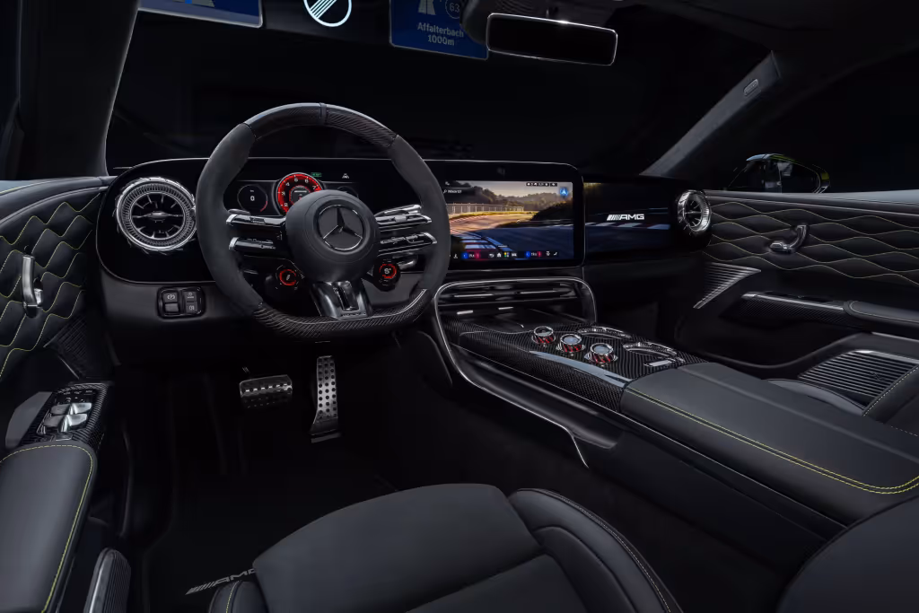 Mercedes-AMG GT 4-Door EV interni | Elettronauti.it