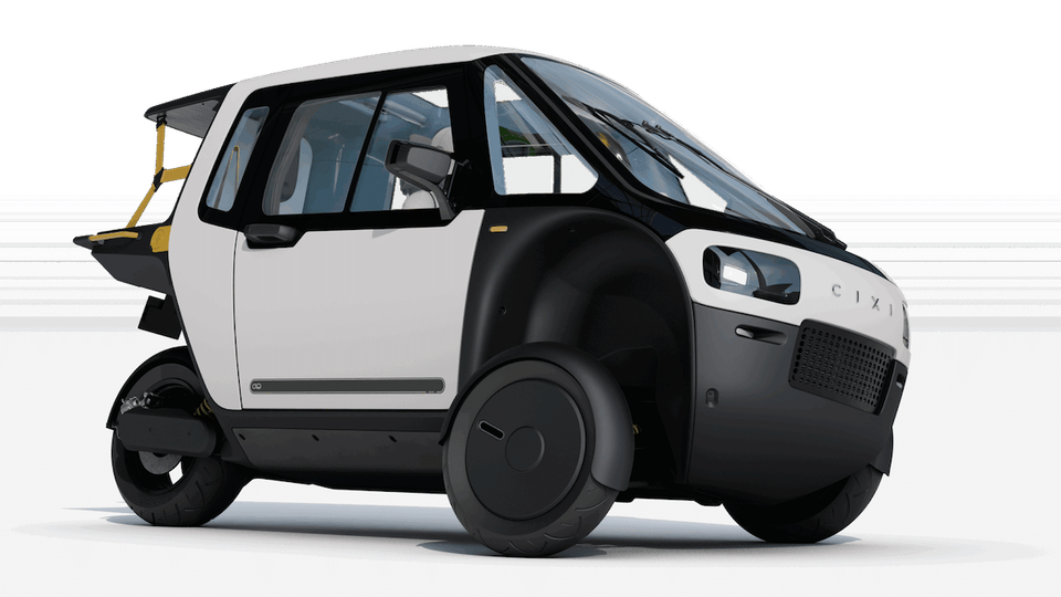 Vigoz, la microcar elettrica a pedali fino a 120 km/h
