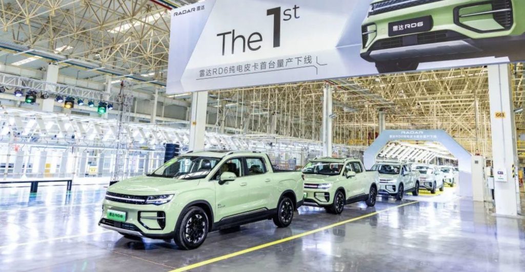 Geely, proprietaria anche di Volvo e Polestar spedisce il primo lotto del Pick-Up Radar RD6 | Elettronauti.it
