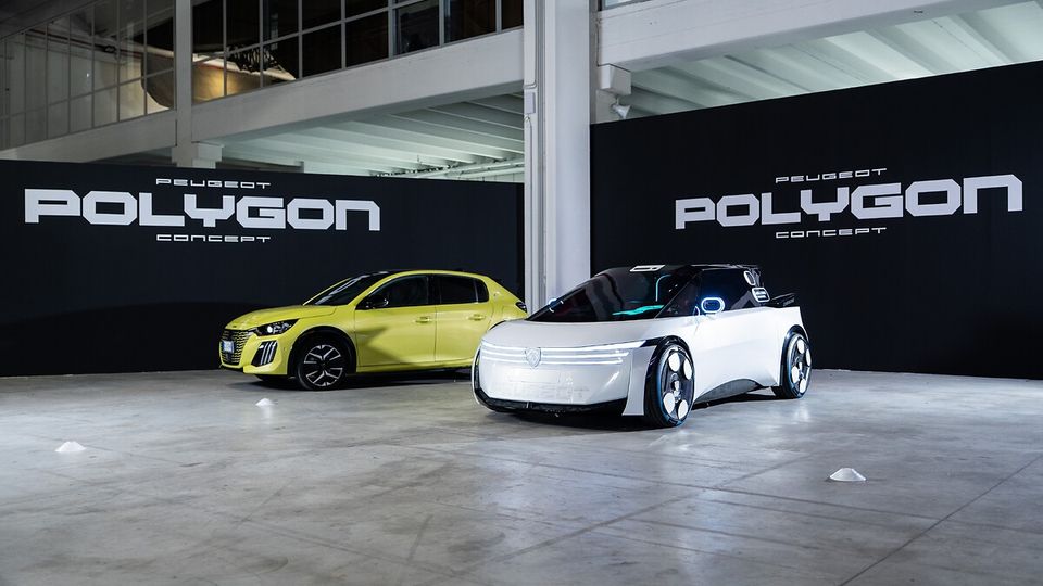 Peugeot Polygon Concept: volante Hypersquare e Steer-by-Wire