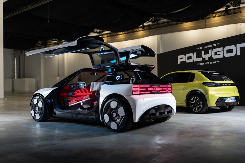 Peugeot Polygon Concept: volante Hypersquare e Steer-by-Wir | Elettronauti.it