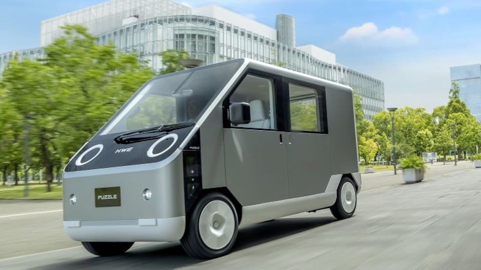 "PUZZLE" elettrico solare per il trasporto urbano intelligente