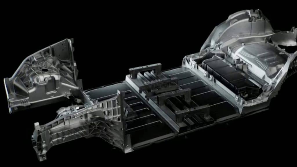 Telaio Model Y stampato con megacasting per soluzione a batteria strutturale | Elettronauti.it