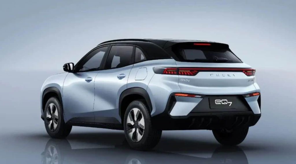 Il SUV elettrico leggero in alluminio eQ7 di Chery Auto esce dalle linee di produzione | Elettronauti.it
