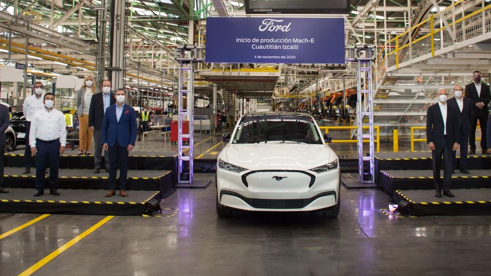 Stabilimento Ford mach-e Messico