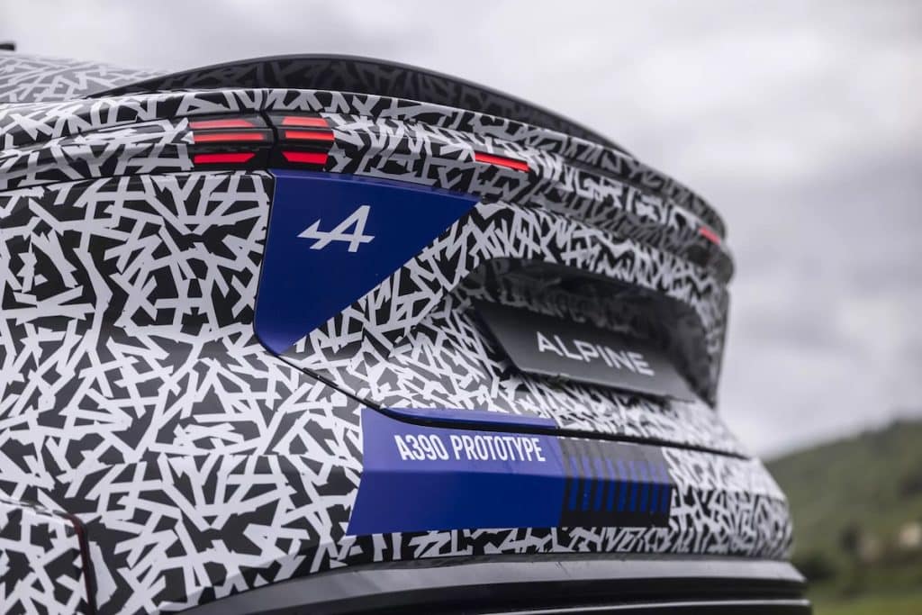 A390 Alpine: Ultimi test per la Sport Fastback | Elettronauti.it