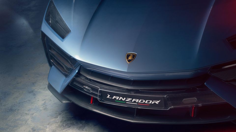 Lamborghini Lanzador dettaglio anteriore