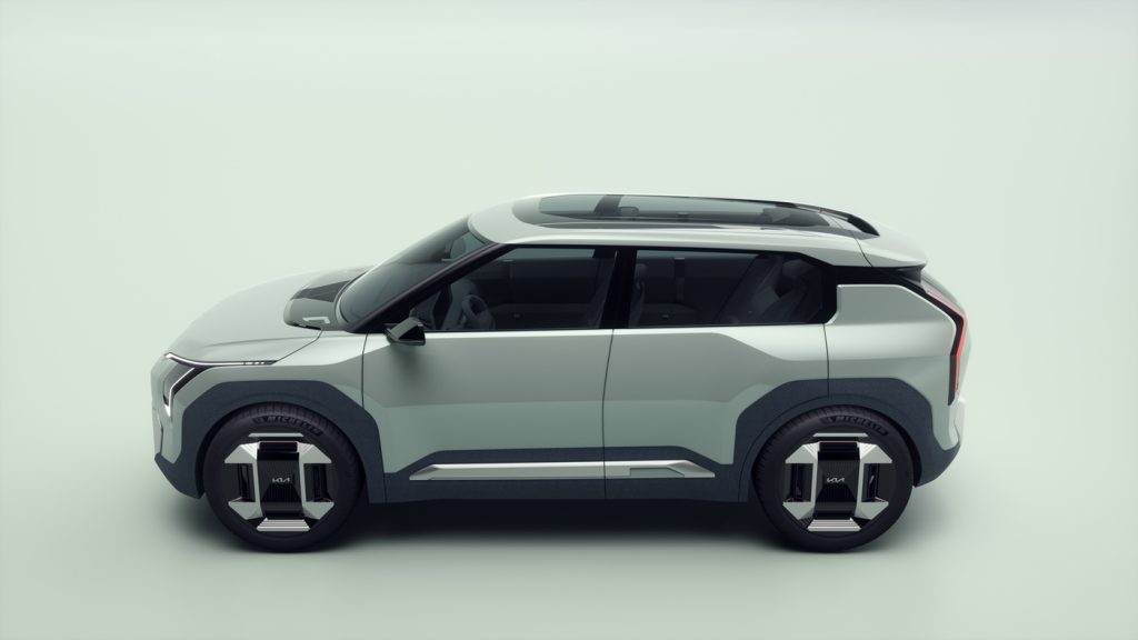 La EV3 Concept di Kia ha una console centrale ricavata da... funghi | Elettronauti.it