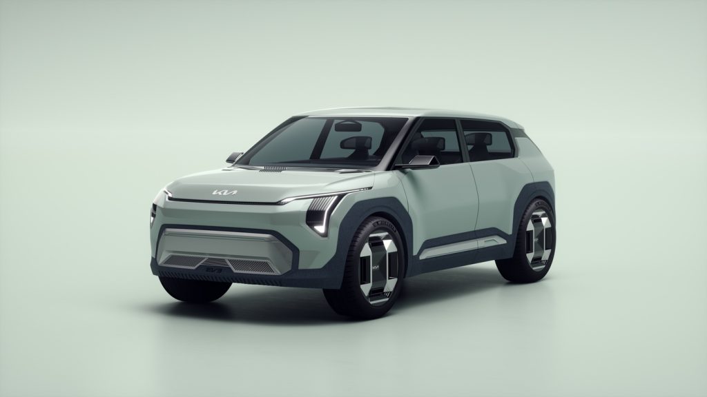 La EV3 Concept di Kia ha una console centrale ricavata da... funghi | Elettronauti.it