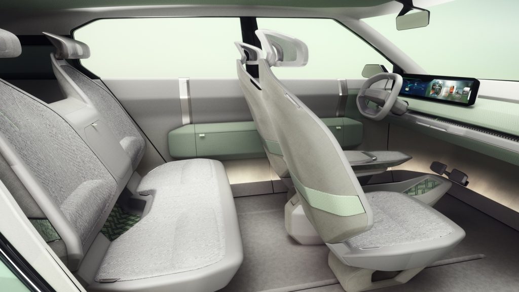 La EV3 Concept di Kia ha una console centrale ricavata da... funghi | Elettronauti.it