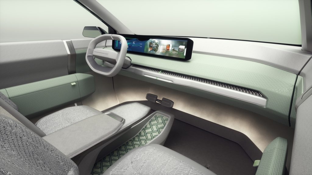 La EV3 Concept di Kia ha una console centrale ricavata da... funghi | Elettronauti.it