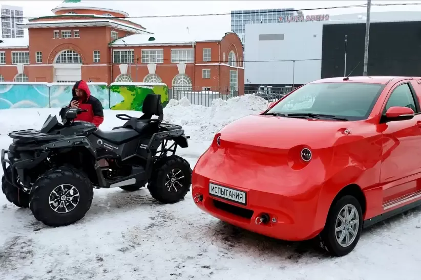 La prima auto elettrica russa Amber Avtotor è una "Tesla Killer" eppure assomiglia tanto a una lavatrice | Elettronauti.it