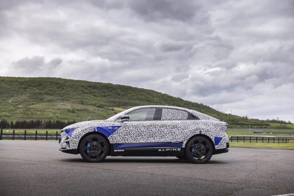 A390 Alpine: Ultimi test per la Sport Fastback | Elettronauti.it