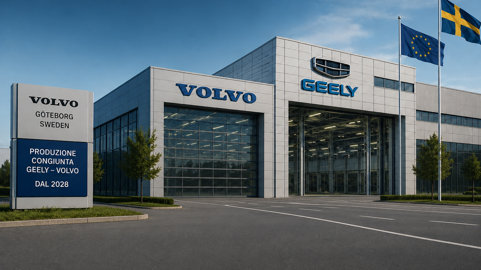 Geely produrrà in Europa nelle fabbriche Volvo