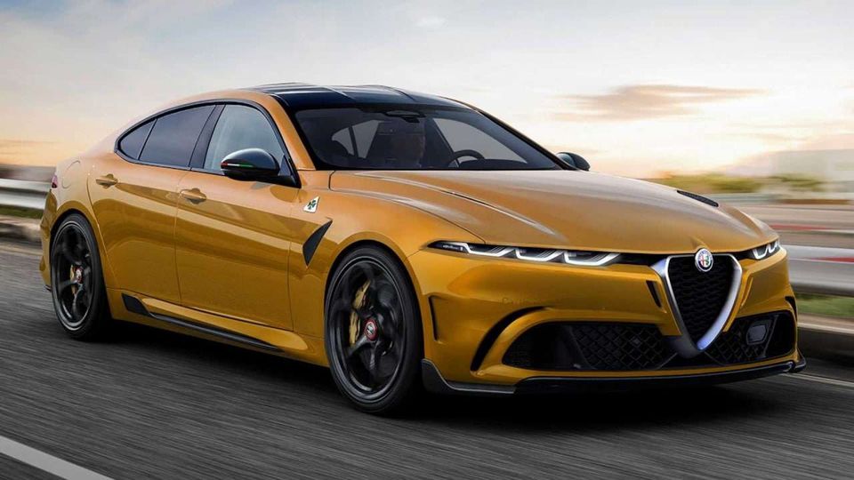 Render Alfa Giulia Anteriore
