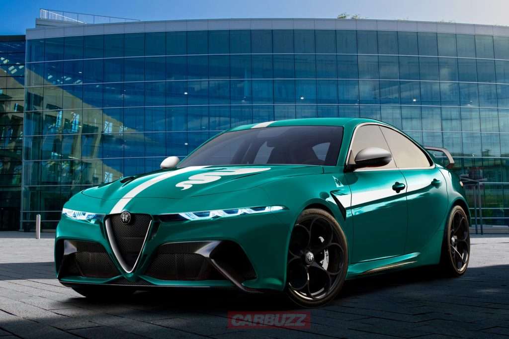 Alfa Giulia GTAm Frontale Render 1 1024x682