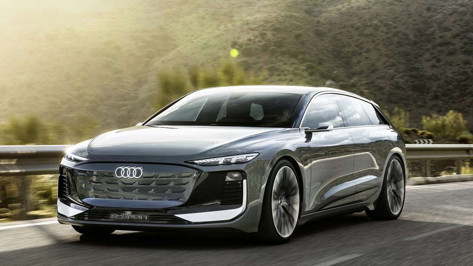Audi A6 e-Tron Avant anteriore