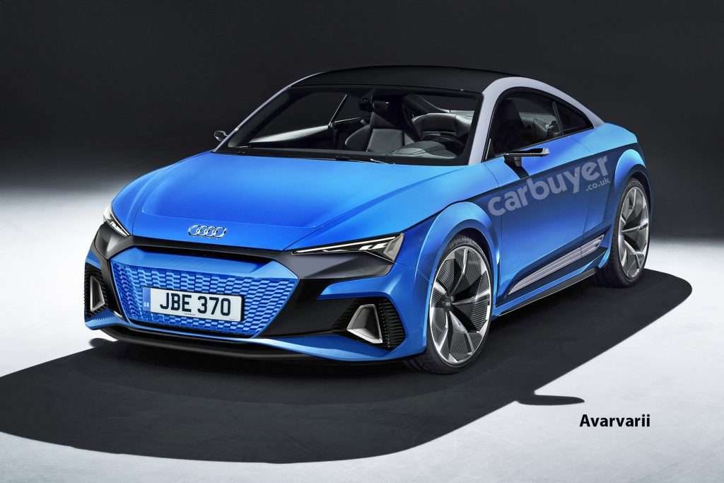 Audi TT e-Tron anteriore render