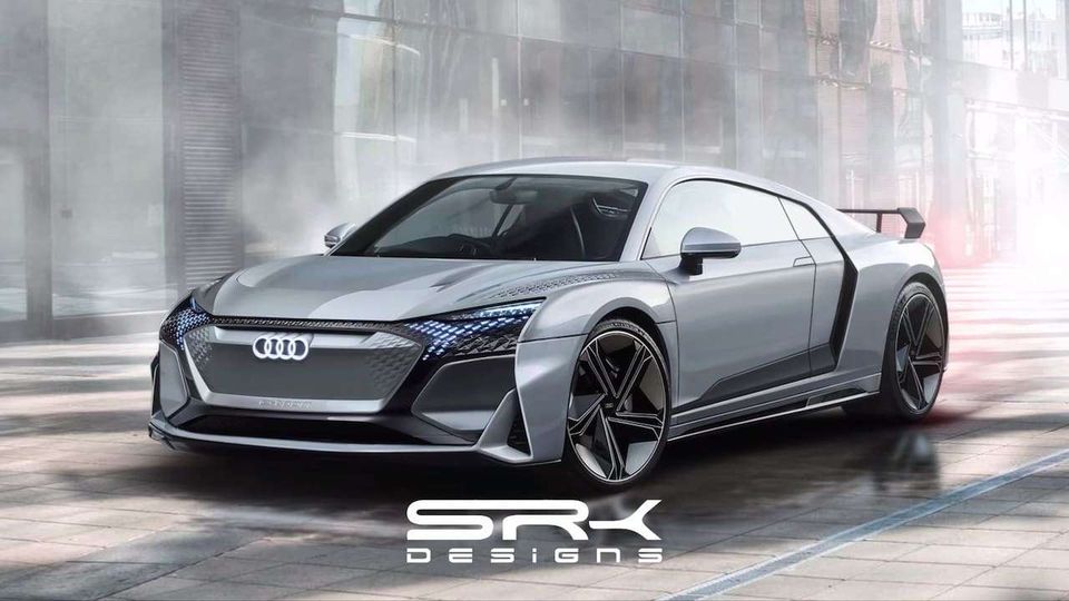 Audi TT e-Tron anteriore render