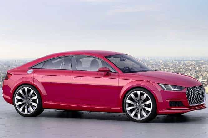 Audi TT e-Tron laterale render