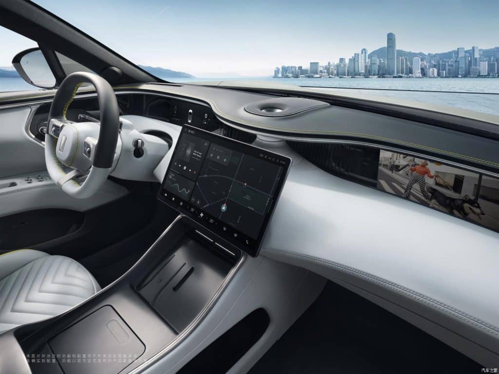 Huawei Suv Elettrico Avatr Plancia