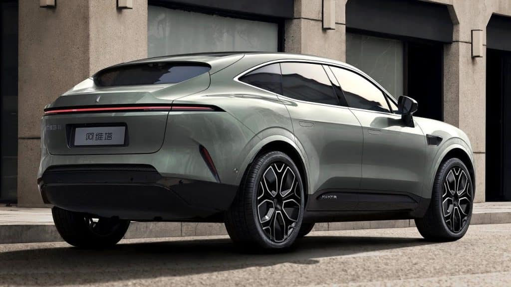 Huawei Suv Elettrico Avatr Posteriore