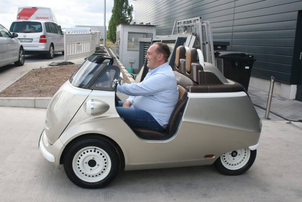 BMW Evetta elettrica cabrio