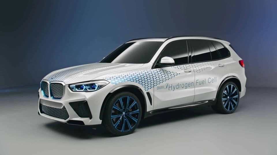 BMW idrogeno Anteriore