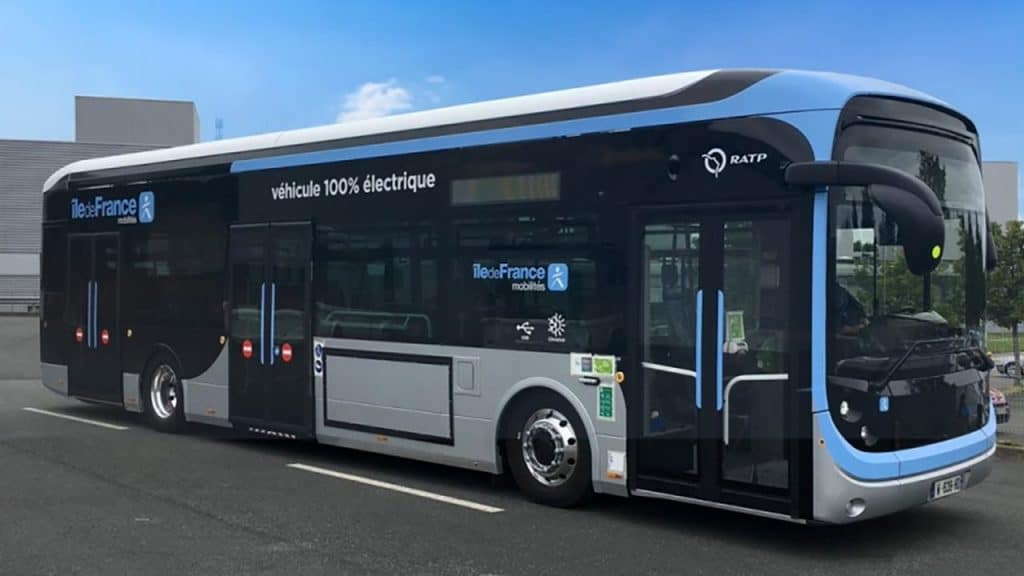 Bollore Bus Elettrico Laterale