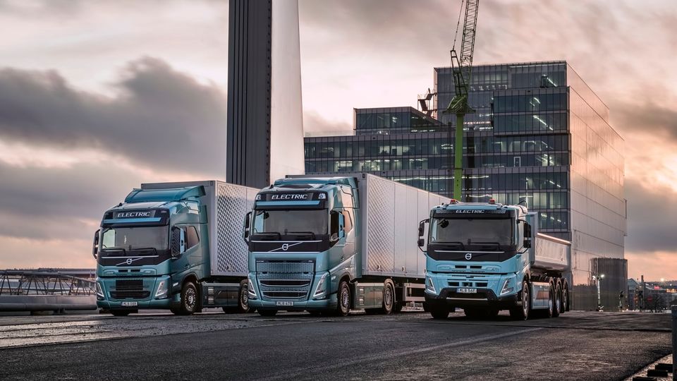 Camion Elettrici Volvo Serie Completa