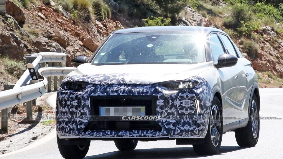 DS3 Crossback e-Tense Avvistamento Anteriore