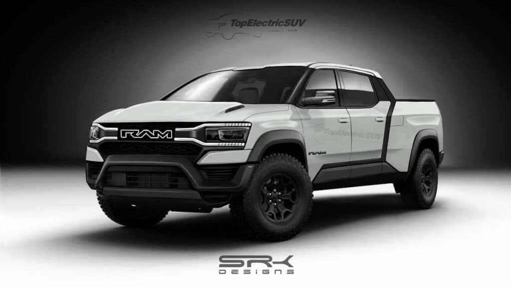 Dodge Ram Anteriore render