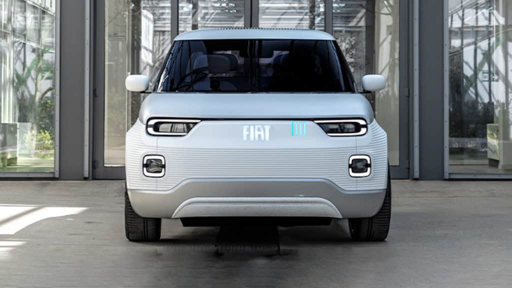 Fiat Panda Elettrica Anteriore
