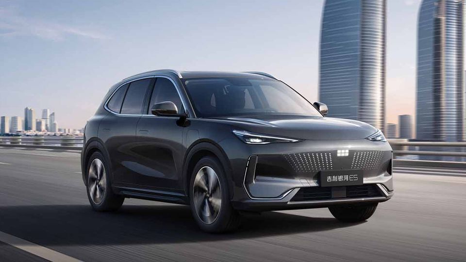 Il nuovo SUV EV Galaxy E5 di Geely per il mercato globale a partire da 16.000 dollari