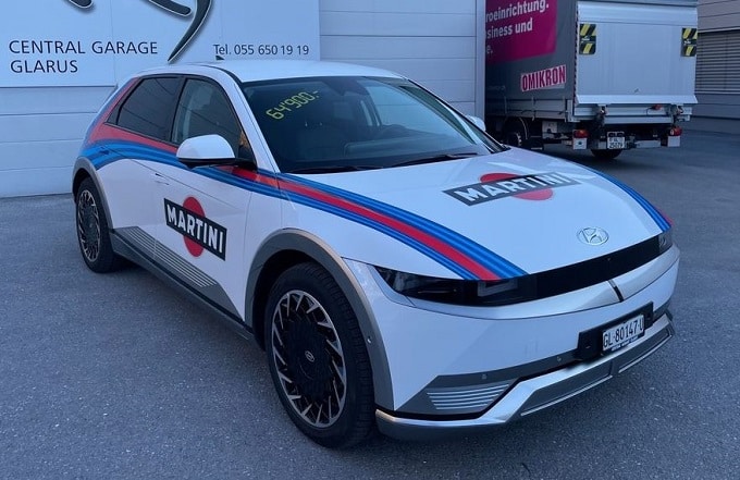 Hyundai Ioniq 5 Martini Edition Anteriore