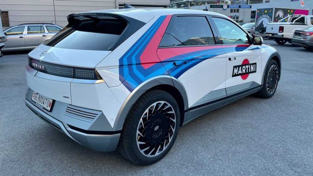 Hyundai Ioniq 5 Martini Edition Posteriore